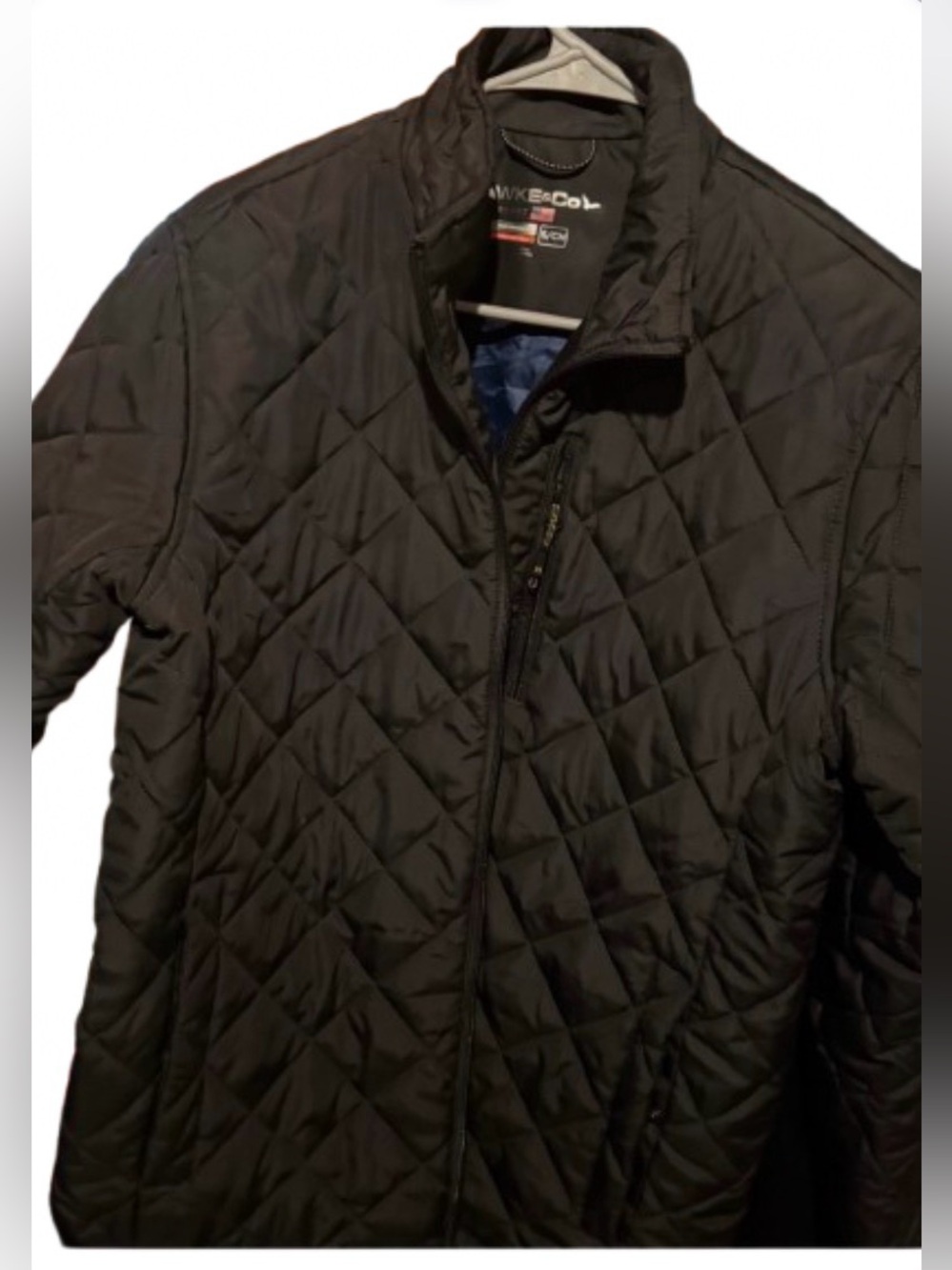 Hawke & Co Black Quilted Puffer Jacket